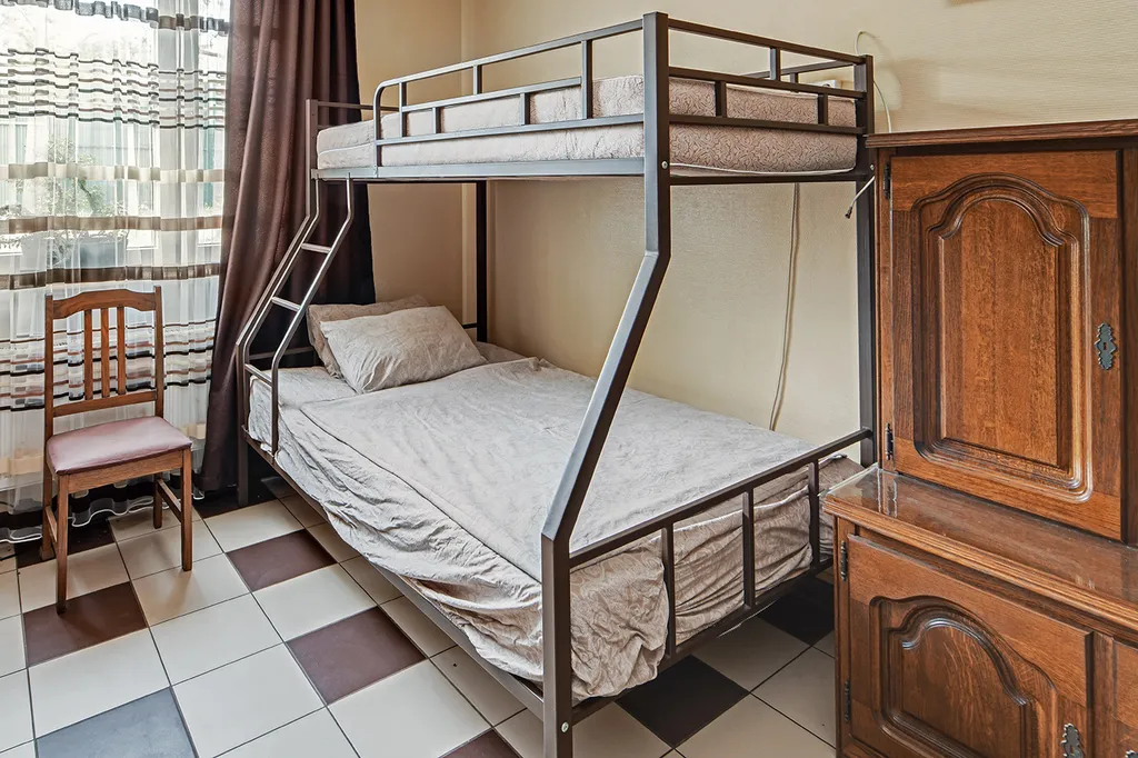 Квартира однокомнатная на улице Ольховой, 42 м², Дмитров — спальня, фото 2