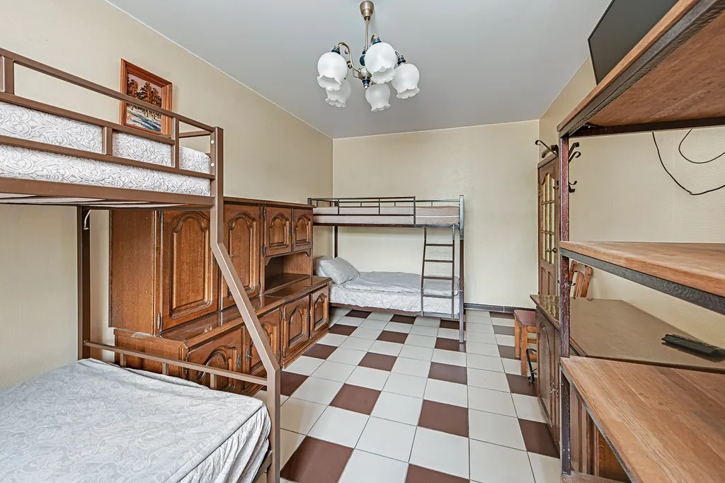 Квартира однокомнатная на улице Ольховой, 42 м², Дмитров — спальня, фото 3