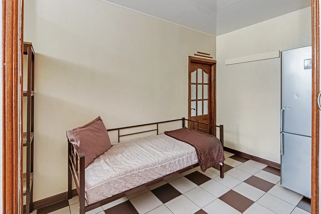 Квартира однокомнатная на улице Ольховой, 42 м², Дмитров — спальня, фото 6