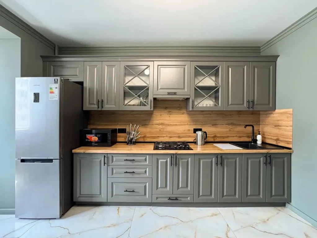 Квартира однокомнатная на улице Оранжерейной, 50 м², Пятигорск — кухня, фото 2