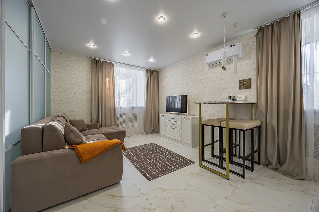 Квартира двухкомнатная у Горьковской, в Кузнечихе, 52 м², Нижний Новгород — фото 8