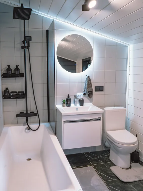 Дом 6-местный в местечко Данки, 130 м², Серпухов — ванная комната