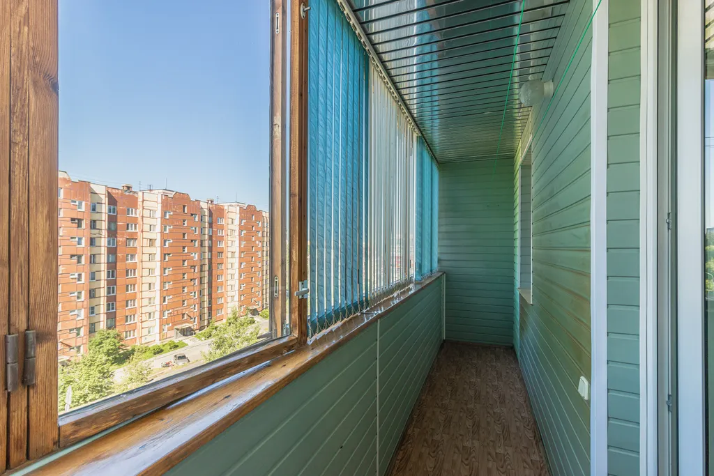 Квартира однокомнатная на улице Пархоменко, 42 м², Петрозаводск — вид из окна, фото 2