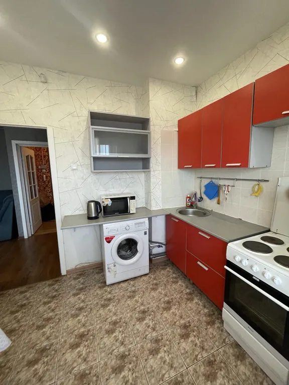 Квартира однокомнатная в Свердловском, 33 м², Иркутск — кухня