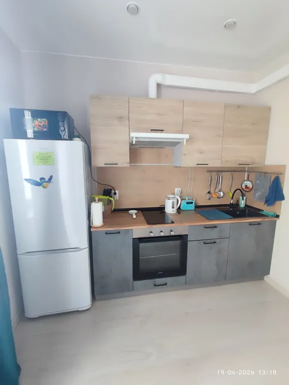 Квартира однокомнатная в Академическом, 36 м², Екатеринбург — кухня, фото 7