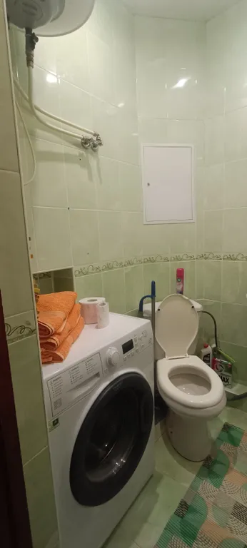 Квартира однокомнатная на улице Ленина, 25 м², Адлер — ванная комната