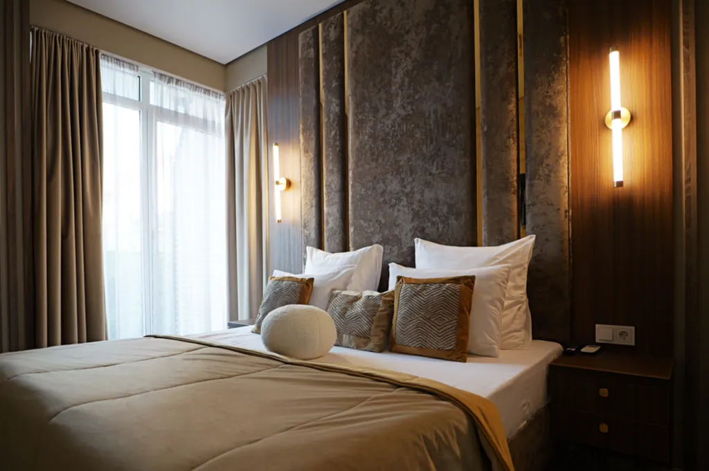 Двухместный номер с 1 кроватью Люкс с видом на горы и кроватью King Size Дюна — V2, фото 4 из 5