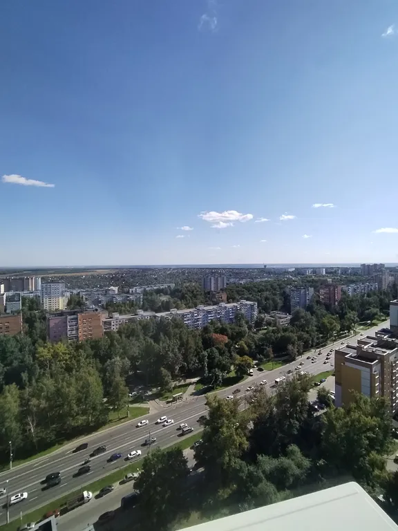Студия однокомнатная в Советском, 30 м², Нижний Новгород — вид из окна, фото 4