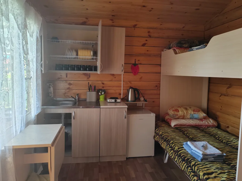 Дом 5-местный на улице Гудина, 16 м², Листвянка (Байкал) — кухня, фото 2
