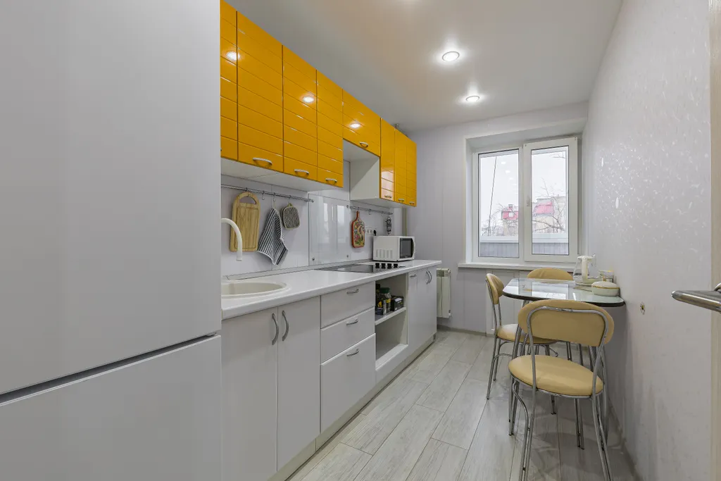 Квартира однокомнатная у Горьковской, в Печёрах, 34 м², Нижний Новгород — кухня, фото 2