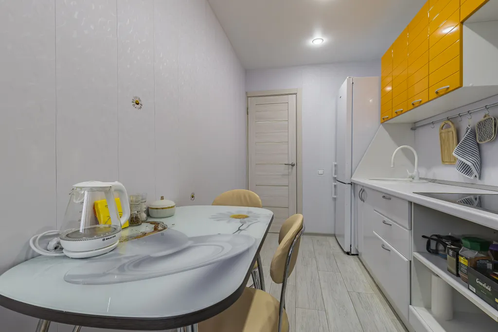 Квартира однокомнатная у Горьковской, в Печёрах, 34 м², Нижний Новгород — кухня, фото 6