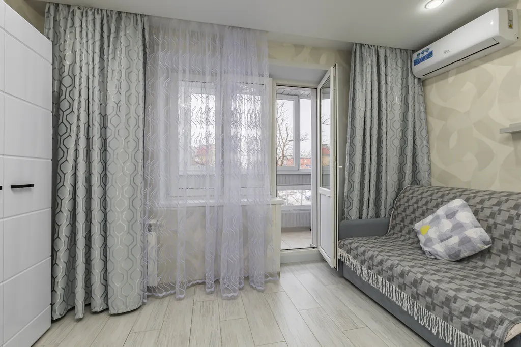 Квартира однокомнатная у Горьковской, в Печёрах, 34 м², Нижний Новгород — спальня, фото 7
