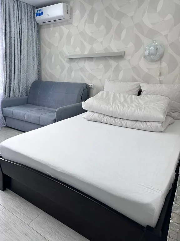 Квартира однокомнатная у Горьковской, в Печёрах, 34 м², Нижний Новгород — спальня, фото 2