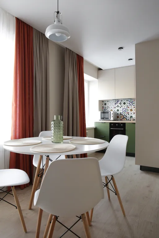 Квартира двухкомнатная в Фрунзенском, 47 м², Владивосток — кухня, фото 2