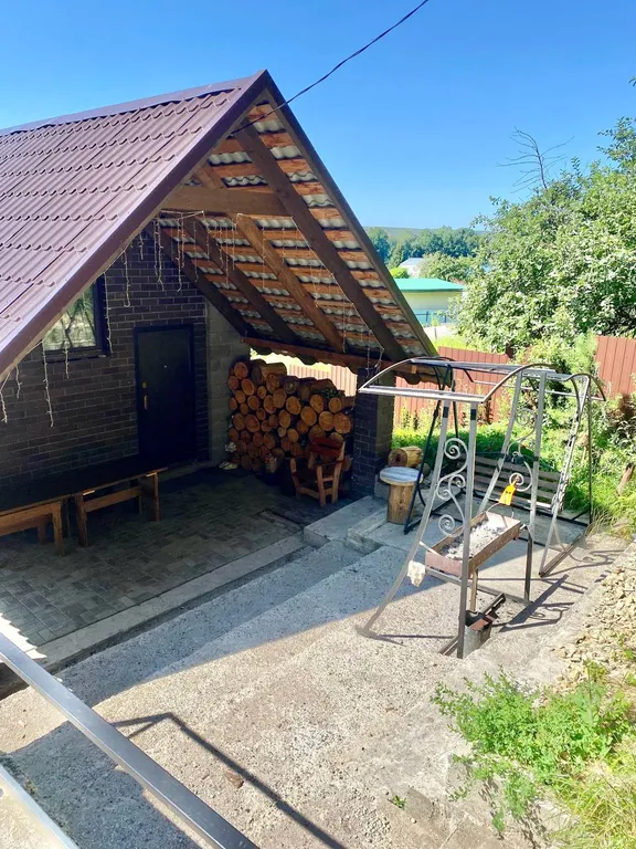 Гостевой дом с баней на дровах у леса