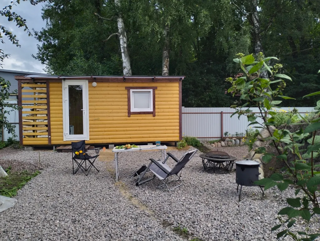 Часть дома\мини-студия рядом с пляжем в частном секторе у Лахта-центра