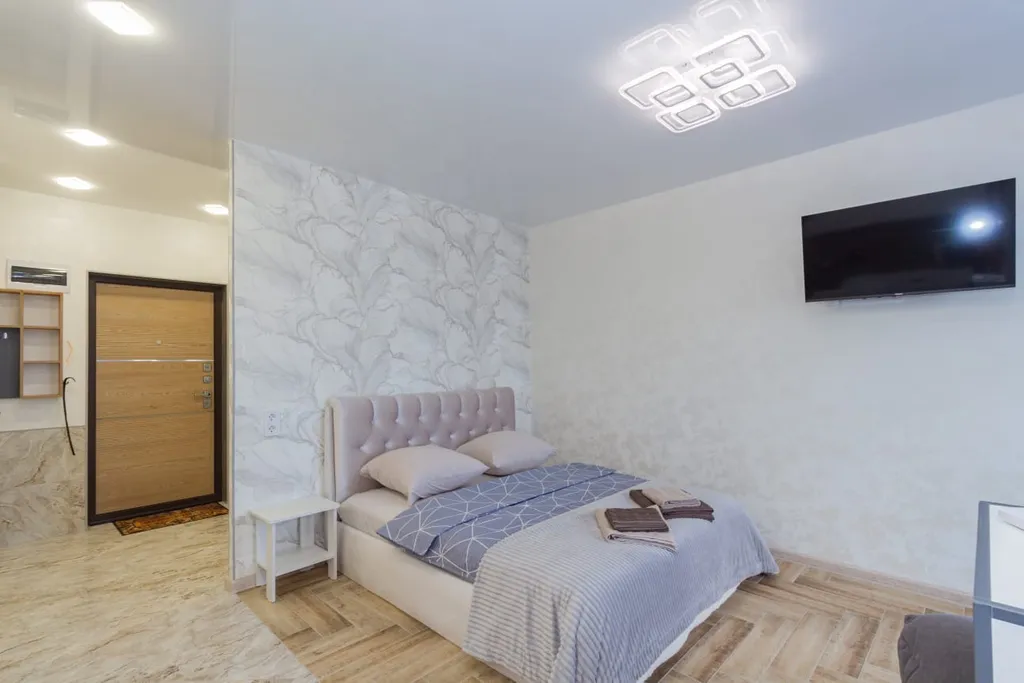 Квартира однокомнатная на улице 26-я Линии, 35 м², Ростов-на-Дону — спальня, фото 6
