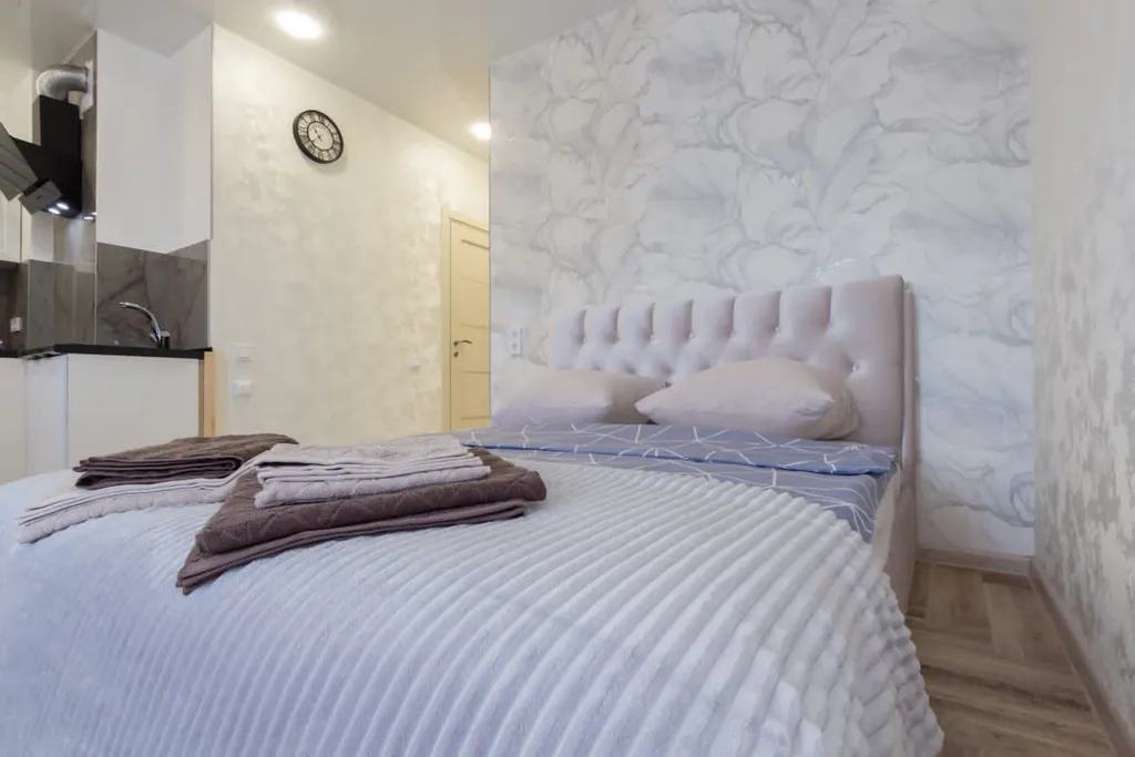 Квартира однокомнатная на улице 26-я Линии, 35 м², Ростов-на-Дону — спальня, фото 3