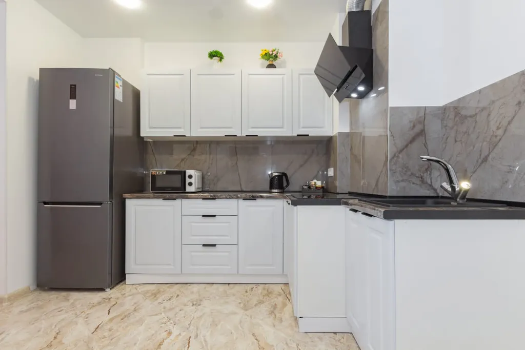 Квартира однокомнатная на улице 26-я Линии, 35 м², Ростов-на-Дону — кухня