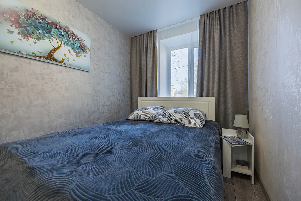 Квартира двухкомнатная у метро Московская, 40 м², Нижний Новгород — спальня, фото 6