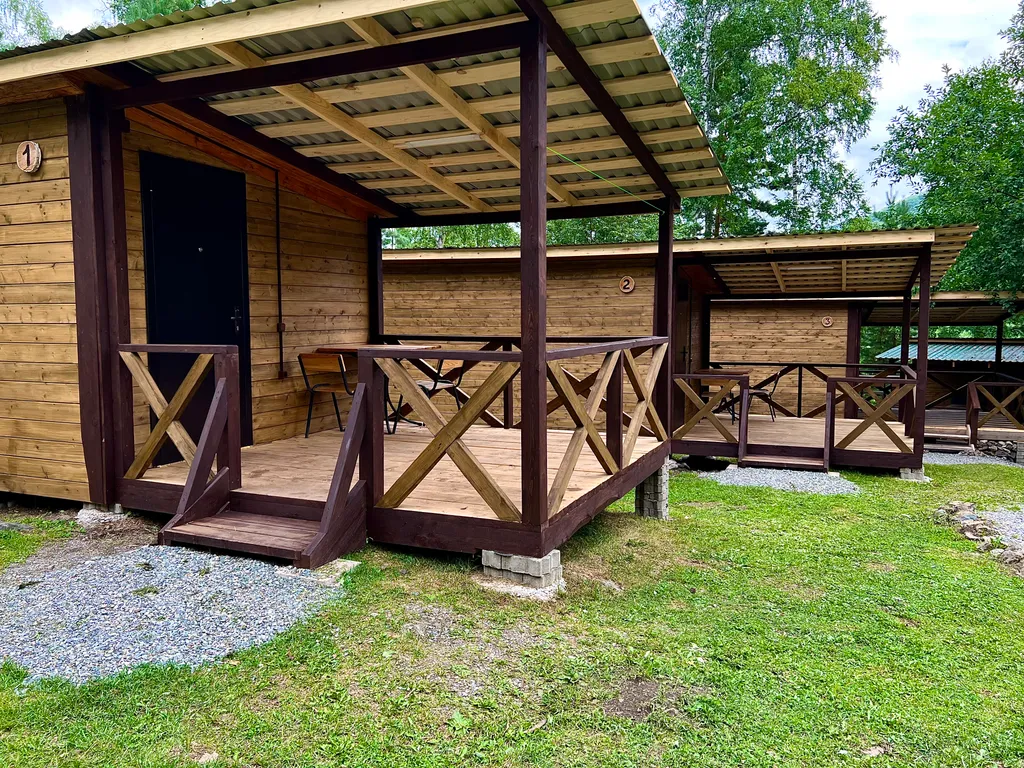 Двухместный номер с 1 кроватью дом стандарт — Красный камень, фото 4 из 5