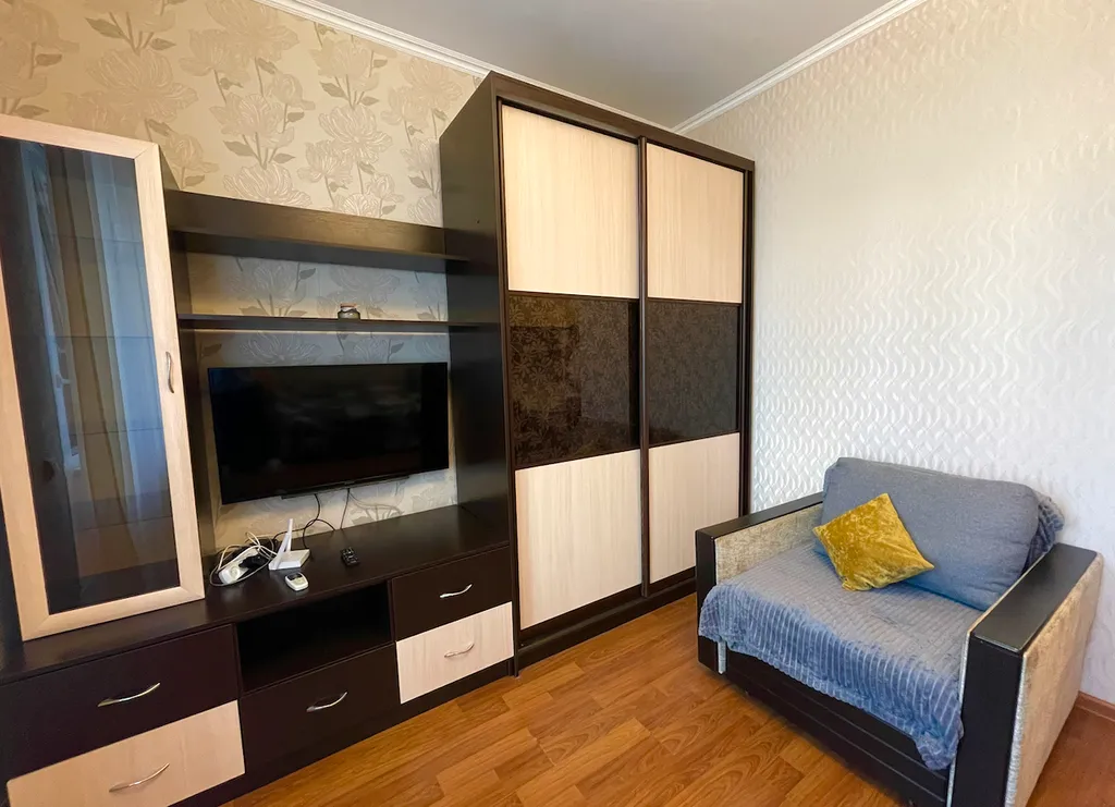Студия однокомнатная на проспекте Маршала Жукова, 28 м², Ростов-на-Дону — спальня, фото 2