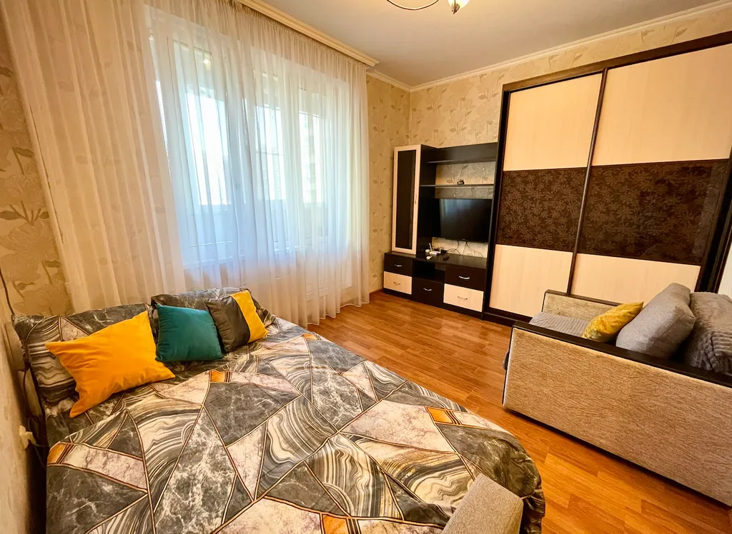 Студия однокомнатная на проспекте Маршала Жукова, 28 м², Ростов-на-Дону — спальня, фото 5