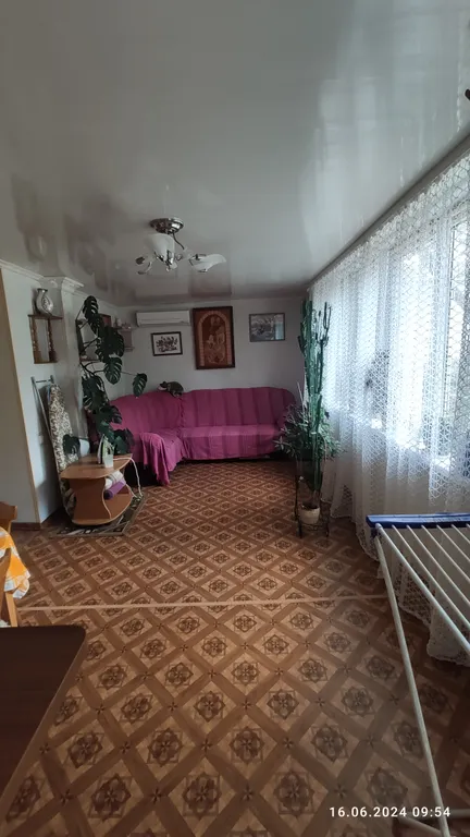 Квартира однокомнатная на проспекте Юрия Гагарина, 45 м², Севастополь — спальня, фото 4