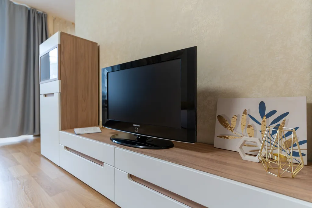 Просторная квартира с гидромассажной ванной и балконом