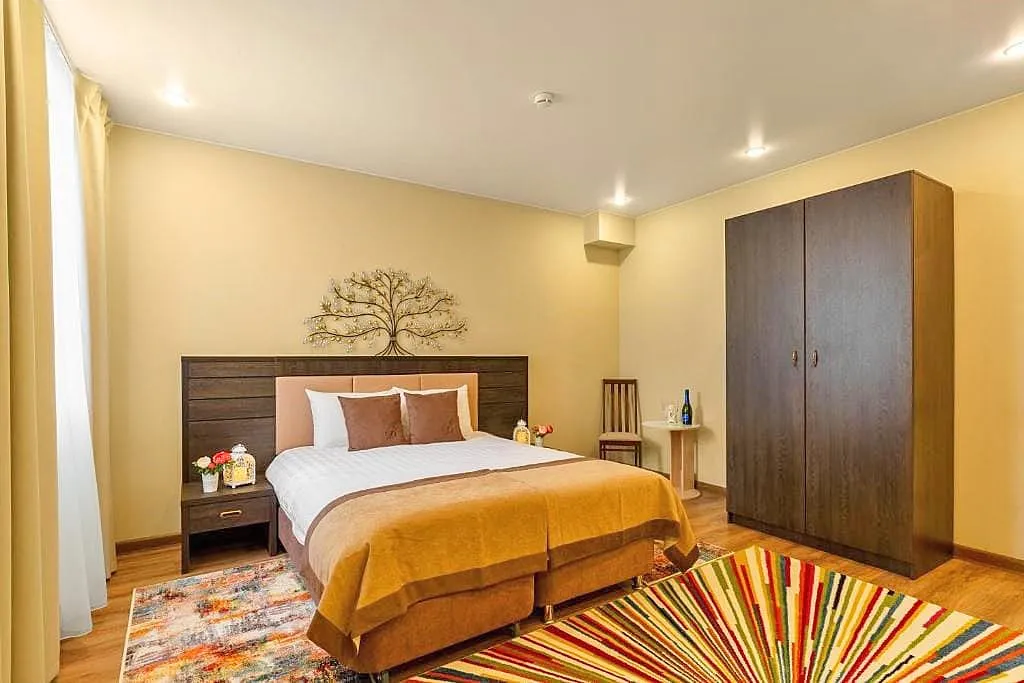 Двухместный Делюкс с сауной и джакузи с 1 кроватью или 2 раздельными