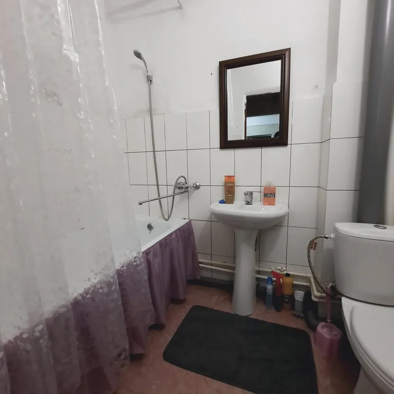 Квартира однокомнатная на улице Магомедали Магомеджановa, 38 м², Каспийск — ванная комната
