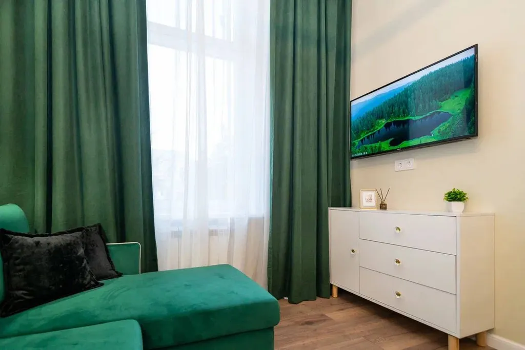 Квартира однокомнатная у Горьковской, в Печёрах, 25 м², Нижний Новгород — спальня