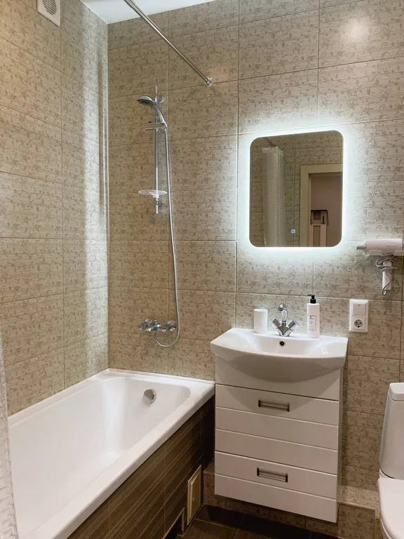 Квартира однокомнатная на улице Академической, 37 м², Афонино — фото 10