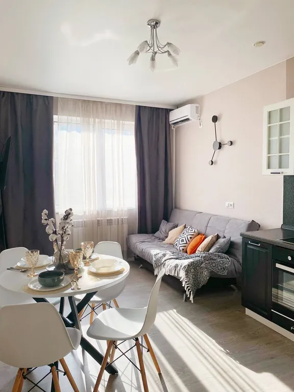 Квартира однокомнатная на улице Академической, 37 м², Афонино — фото 18