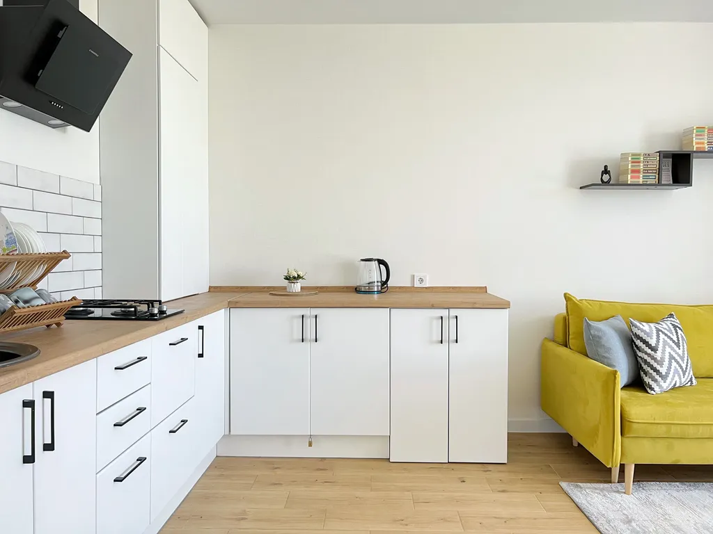 Квартира однокомнатная на улице Быстрецкой, 40 м², Рязань — кухня, фото 3