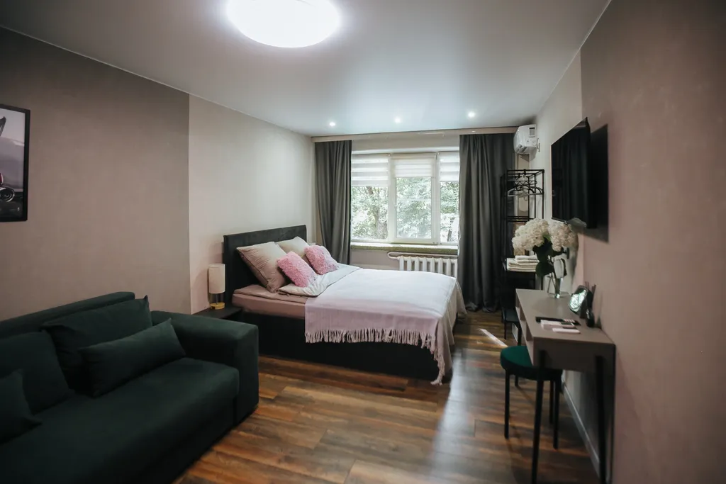 Квартира однокомнатная в Нижегородском, 32 м², Нижний Новгород — спальня, фото 2