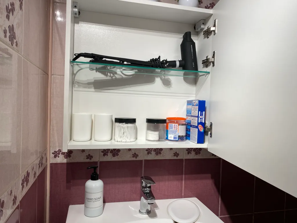 Квартира однокомнатная в Нижегородском, 32 м², Нижний Новгород — ванная комната, фото 3