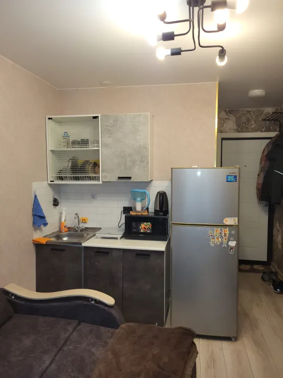 Студия однокомнатная в Советском, 12 м², Владивосток — фото 2