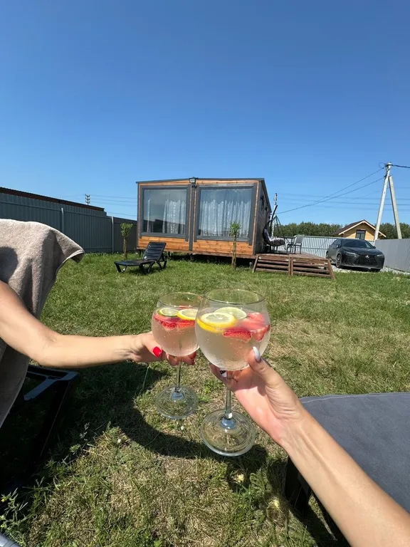 Домик №2 для отдыха возле реки