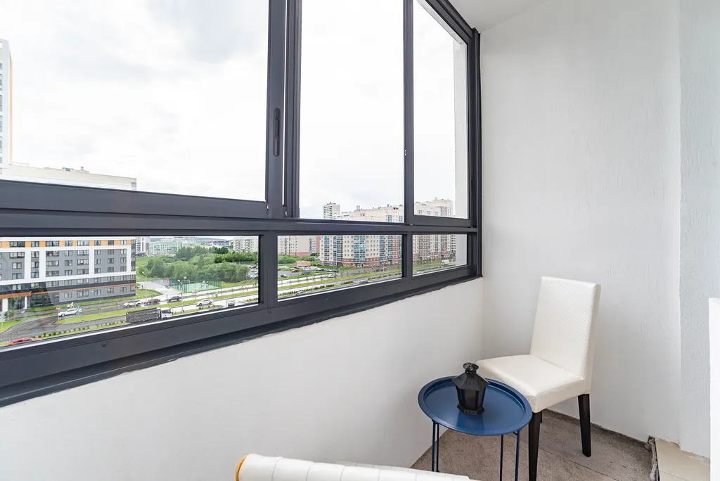 Квартира двухкомнатная в Академическом, 45 м², Екатеринбург — вид из окна, фото 2