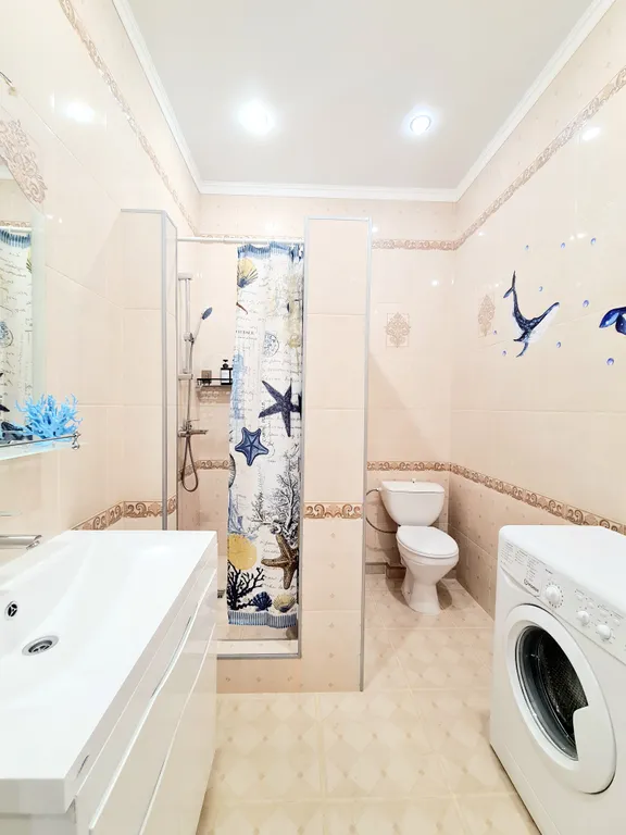 Квартира однокомнатная на улице Крымской, 46 м², Геленджик — фото 12