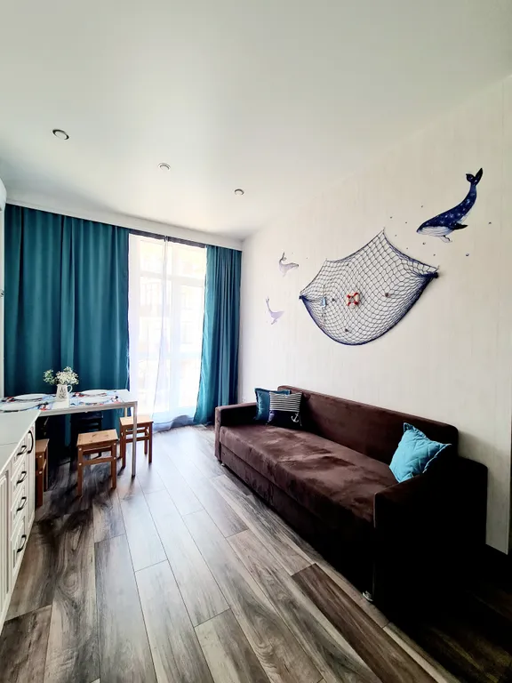 Квартира однокомнатная на улице Крымской, 46 м², Геленджик — фото 3