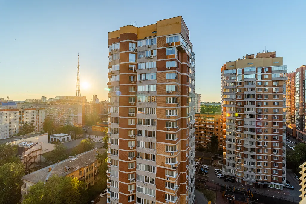 Студия однокомнатная у Горьковской, в Кузнечихе, 26 м², Нижний Новгород — вид из окна, фото 2