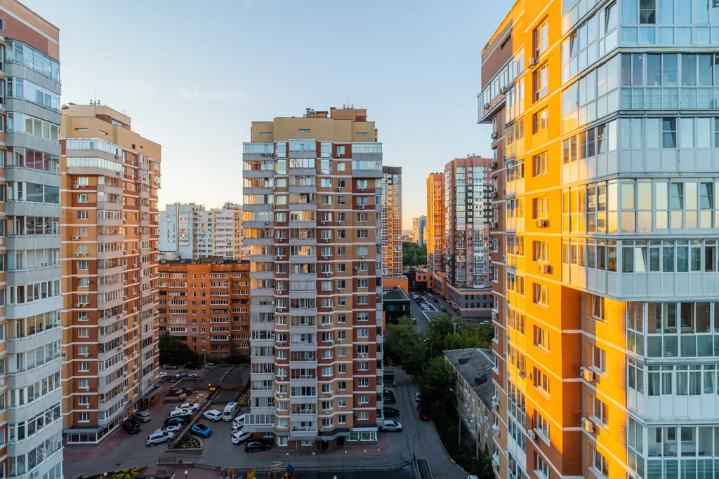 Студия однокомнатная у Горьковской, в Кузнечихе, 26 м², Нижний Новгород — вид из окна