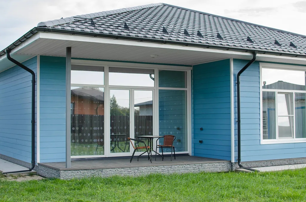 Коттедж 6-местный в деревни Медвежья Голова, 182 м², Великий Новгород — двор, фото 6