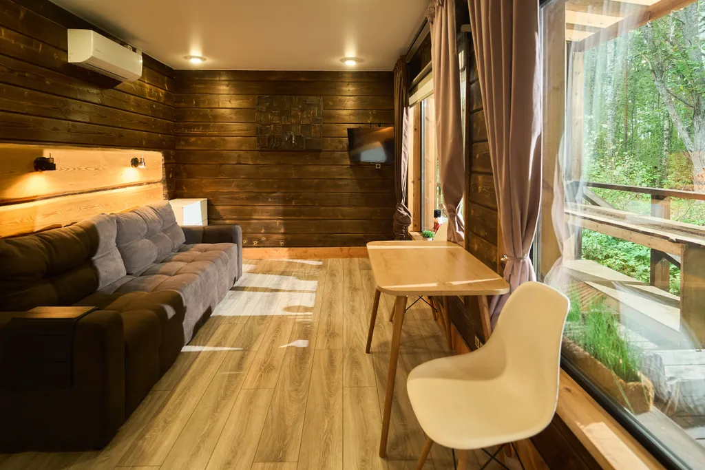 Дом 3-местный на территории деревни Косалме, 40 м², Петрозаводск — спальня
