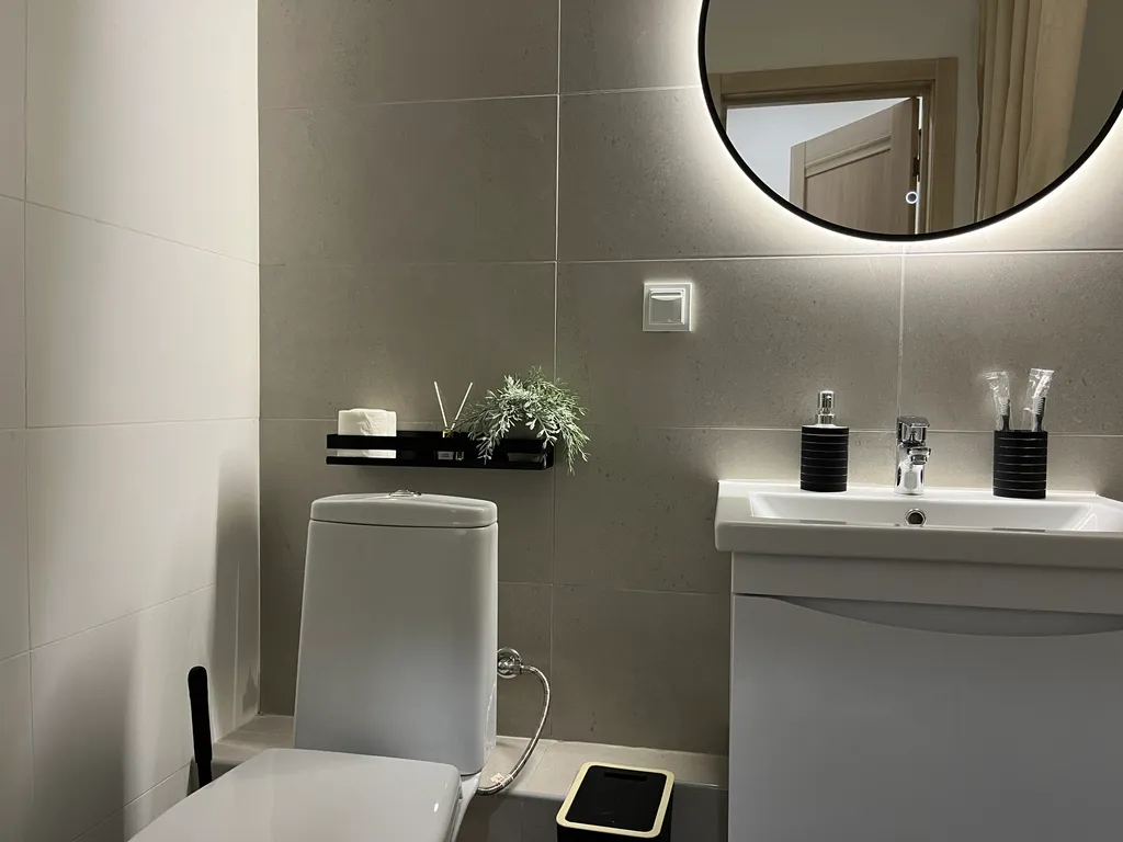 Студия однокомнатная в Ленинском, 25 м², Нижний Новгород — ванная комната, фото 3