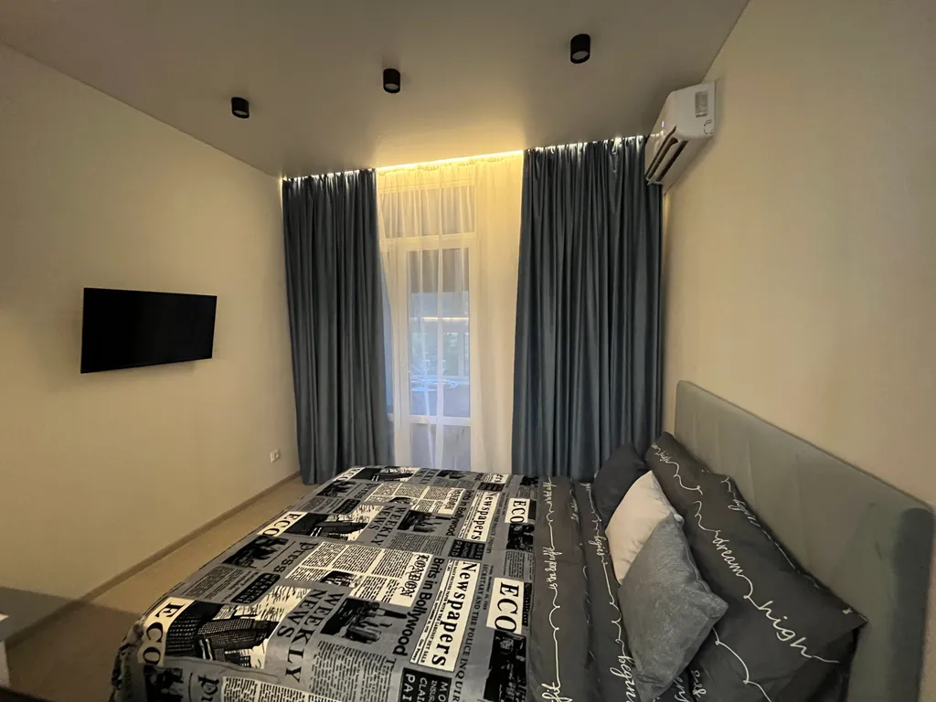 Студия однокомнатная в Ленинском, 25 м², Нижний Новгород — спальня, фото 6