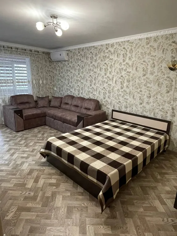 Студия однокомнатная на улице Курортной, 31 м², Саки — спальня, фото 4