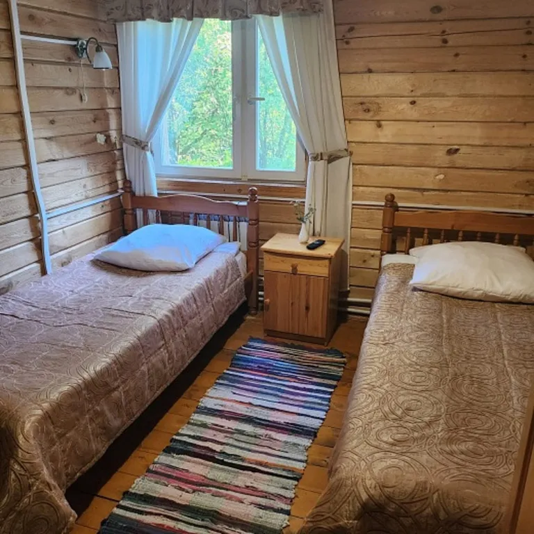 Трёхместный номер в финском домике 1 этаж — Ателика Улиткино, фото 1 из 4